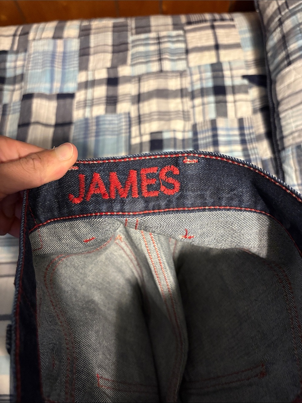 Kimes Ranch men’s raw James jeans - Picture 5 of 5